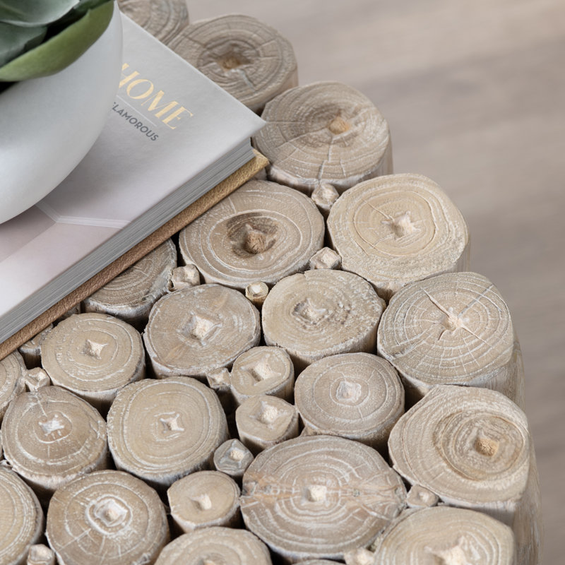 Jesal Teak Wood Accent Table