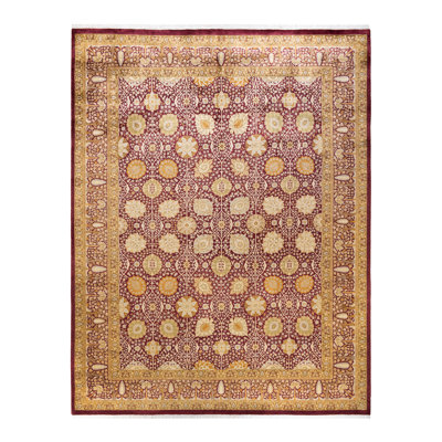 Hayner One-of-a-Kind 9 X 12 2000s Wool Area Rug in Orange