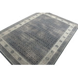 Distressed Homage Hand Knotted Wool Area Rug
