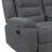 Hynes 3-Piece Chenille Sectional, Dark Gray-1858167611