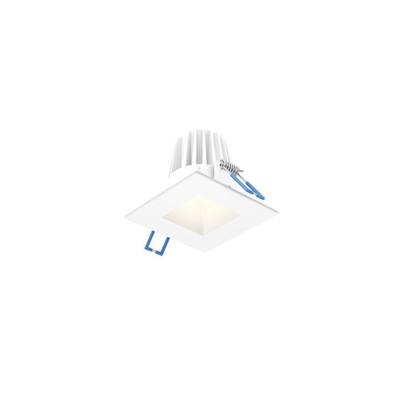 Panneau lumineux carré à DEL 2 po, Blanc