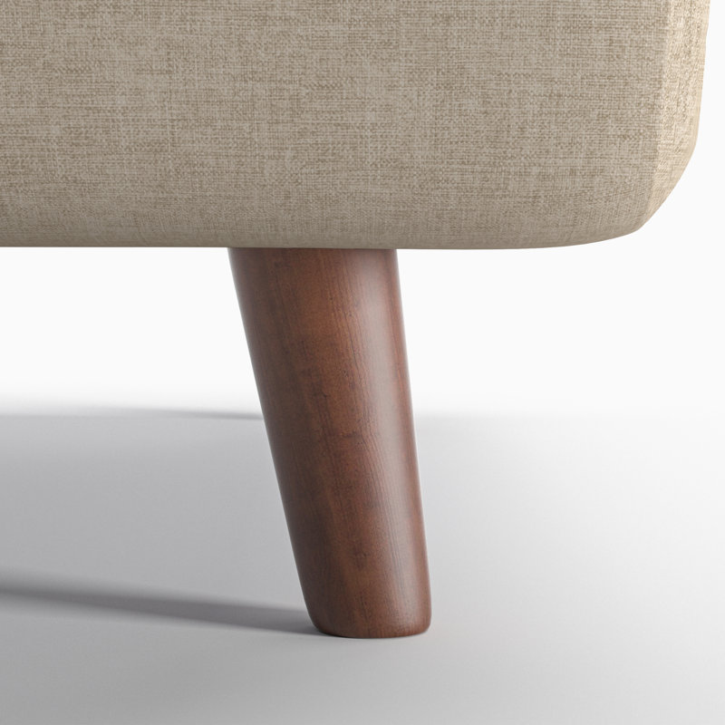 Fauteuil convertible Clarissa, Polyester beige