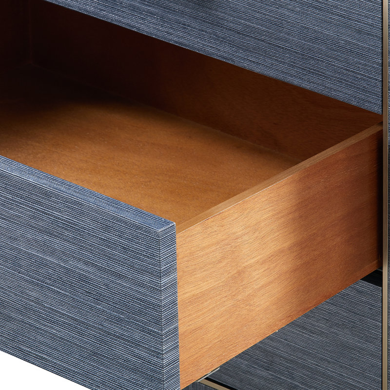 Ethan 6 - Drawer Dresser, Navy Blue