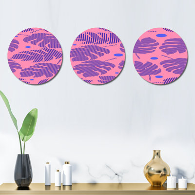 Ensemble de 3 décorations murales