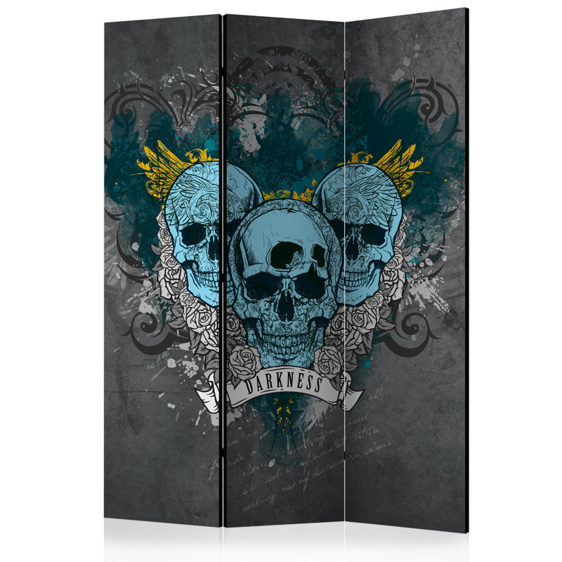 Room Divider - Darkness III II [Room Dividers], 3, 172cm H x 135cm W x 3cm D