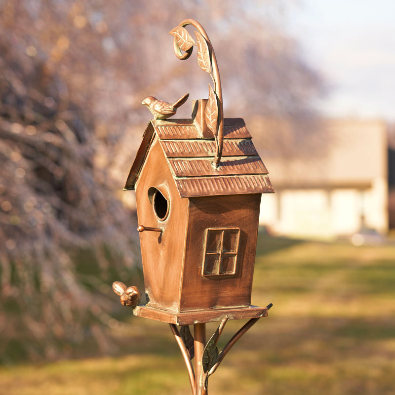 Kona 70'' H x 7.5'' W x 7'' D Freestanding Birdhouse