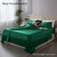 Ensemble de draps 4 pièces en satin - ultra doux 85 g et soyeux - couleur unie lavable à la machine-127300120-127300122