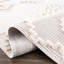 Tapis beige en polyester tissé à la machine Southwestern-122870118