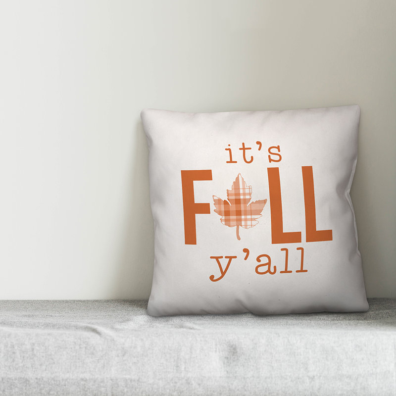Reversible Throw Pillow, 16" x 16"