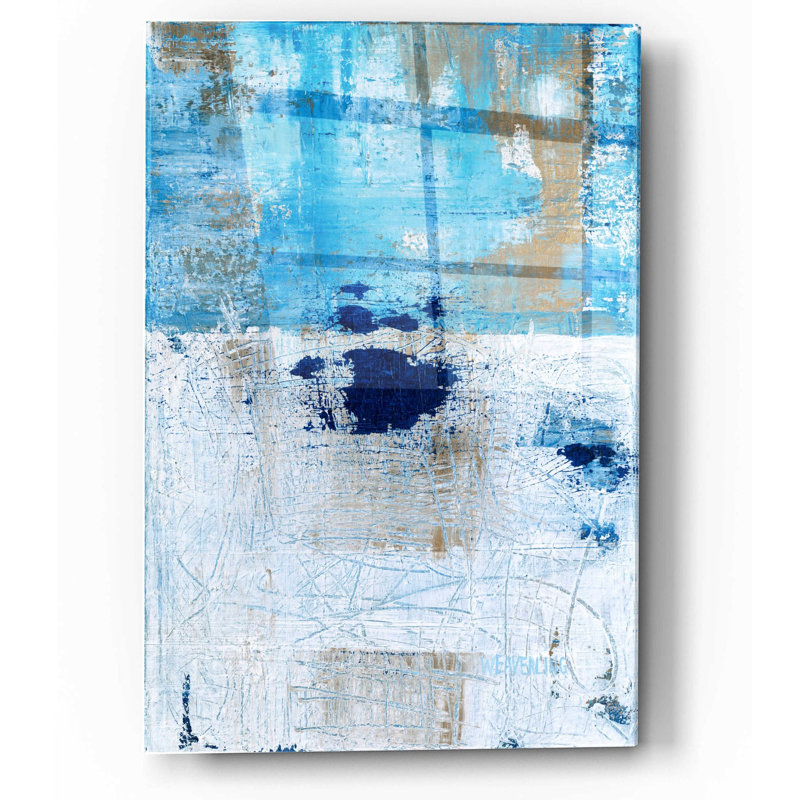 «Explore» par Julie Weaverling, art mural en verre acrylique, H 16 po x l 12 po