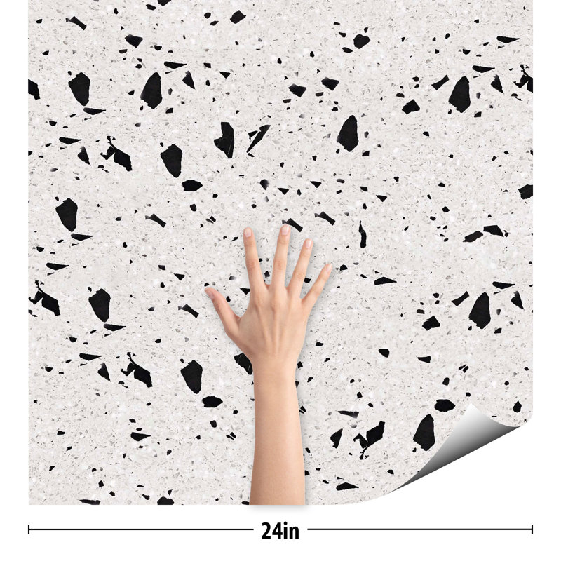 Peel & Stick Abstract Tile, 48" L x 24" W
