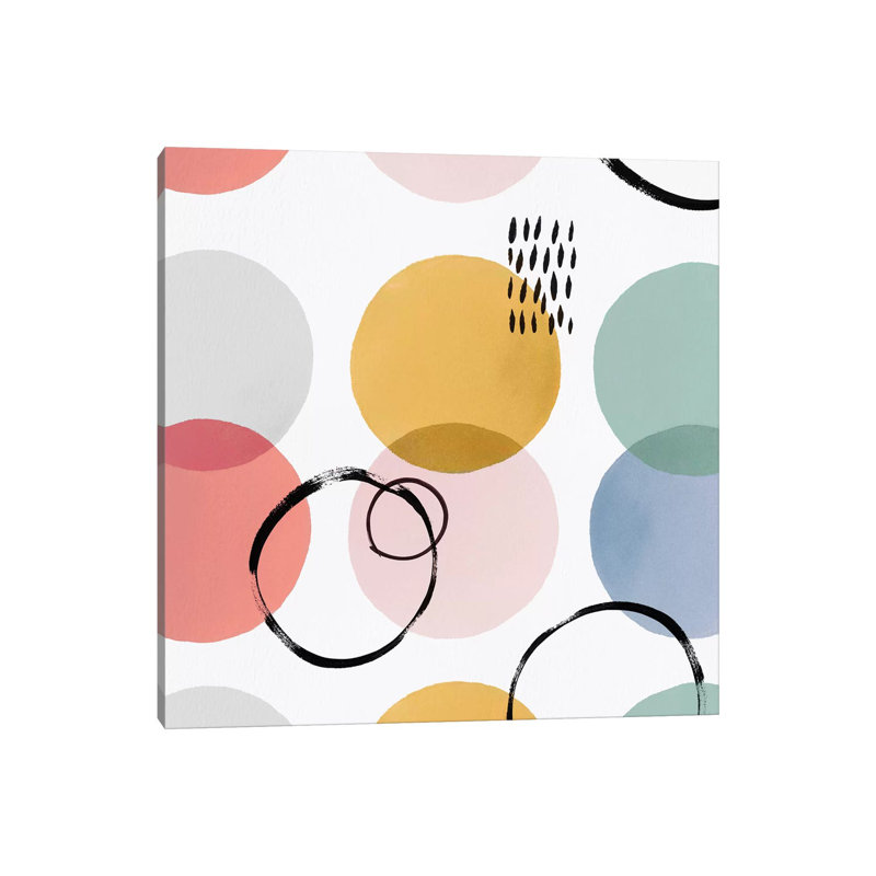 Color Motion II by Isabelle Z - Wrapped Canvas Gallery-Wrapped Canvas Giclée, 45.72 cm H x 45.72 cm W