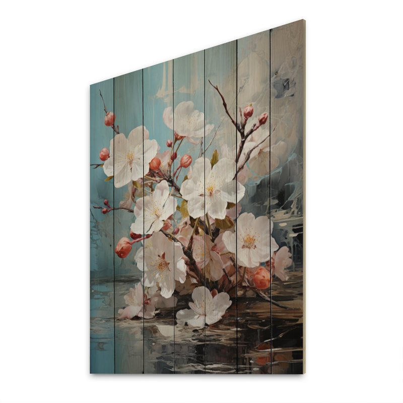 Asian Art Eastern Elegance VI - Impression sur bois sans cadre, H 32 po x l 24 po x P 0,78 po