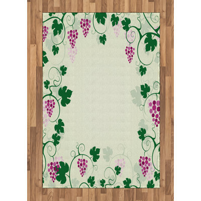 Candace Floral Hand Woven Area Rug