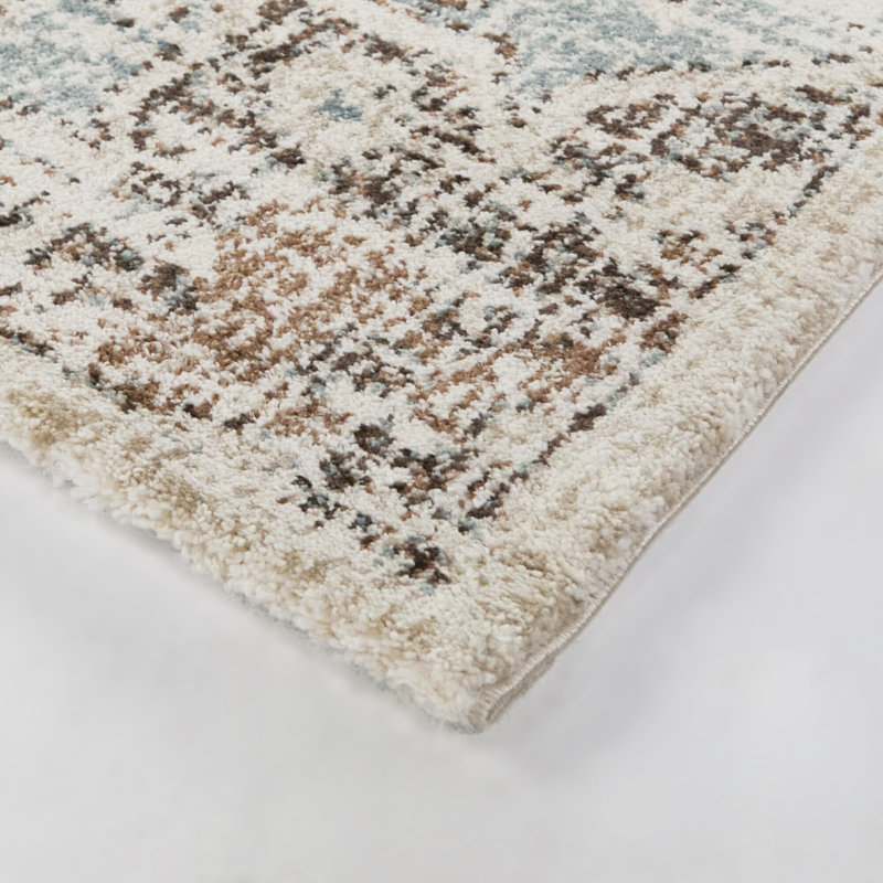 Tapis bleu Wolcott, Rectangle 5 pi 3 po x 7 pi