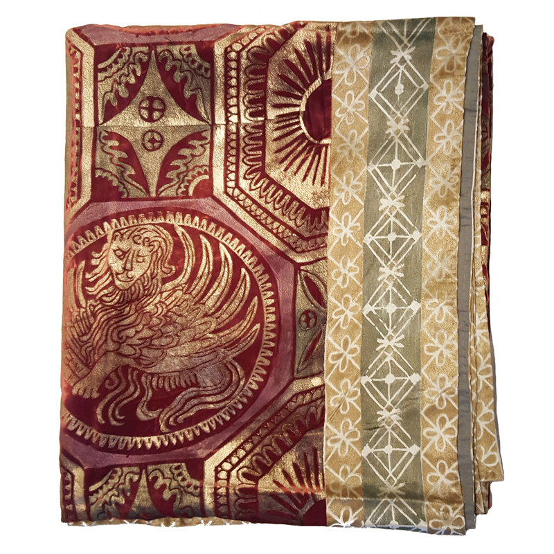 Venetian Ceiling Velvet Bedspread