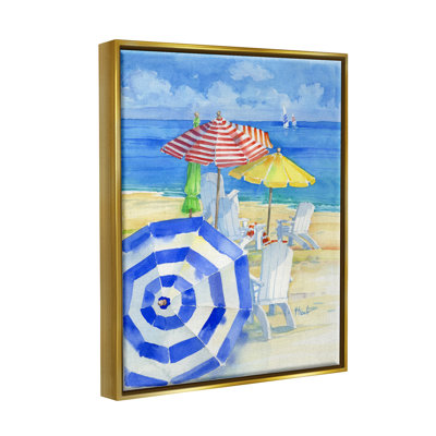 " Summer Beach Coast Ocean Waves " by Paul Brent Painting Print