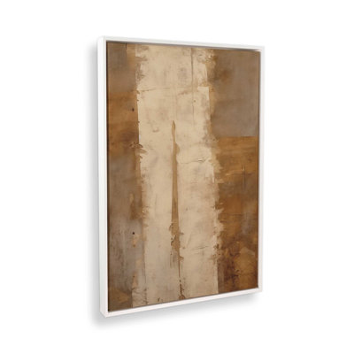 Sienna Strips I Canvas Print