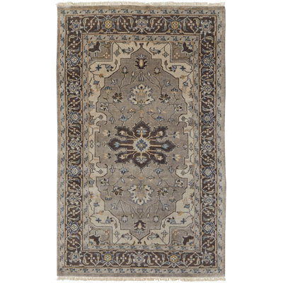 Flaxberry Wool Oriental Indoor Rug