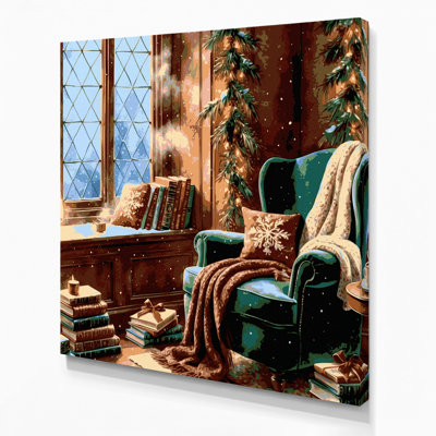 Art mural sur toile brun