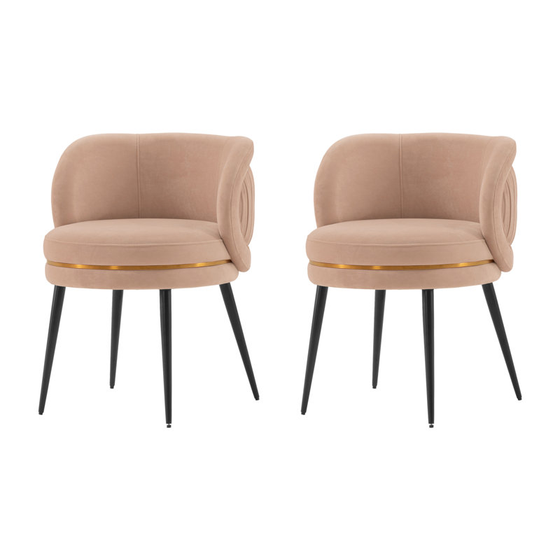 Chaise d'appoint empilable Gish, Nu