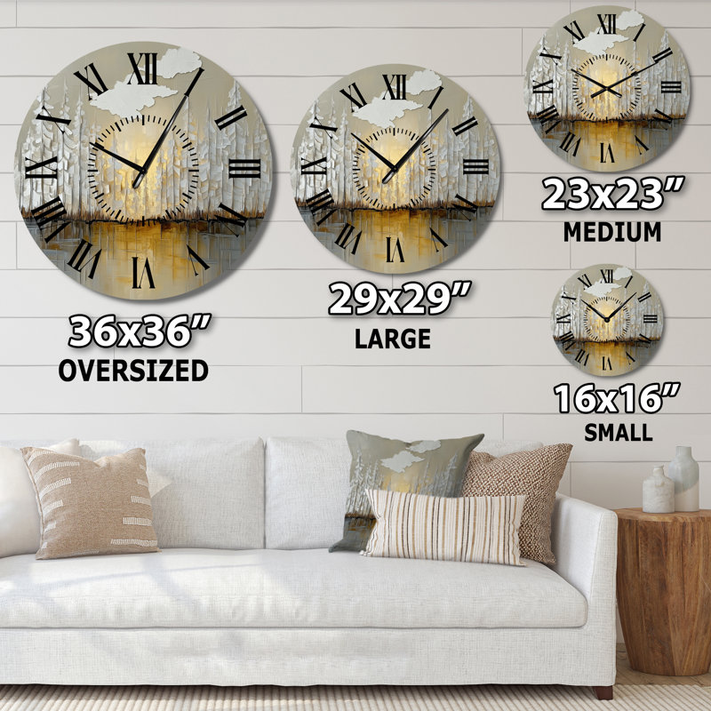 Horloge murale Modern Modern, Grand