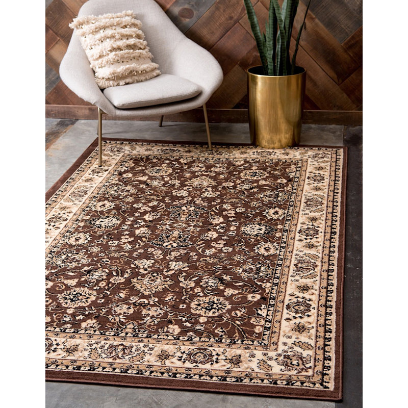 Zayandeh Oriental Indoor Rug, Rectangle 4' x 6'