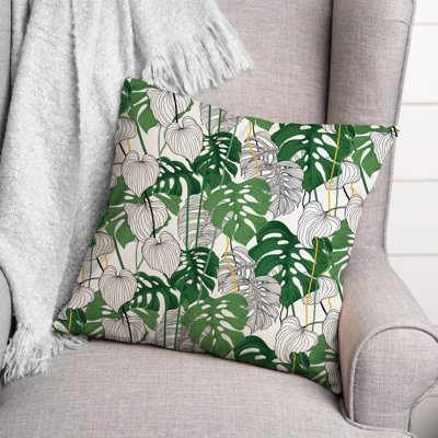  Coussin d'extérieur carré avec rembourrage