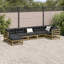 Brayden Studio 7 Piece Garden Sofa Set Impregnated Wood Pine-1084385783-1084385780