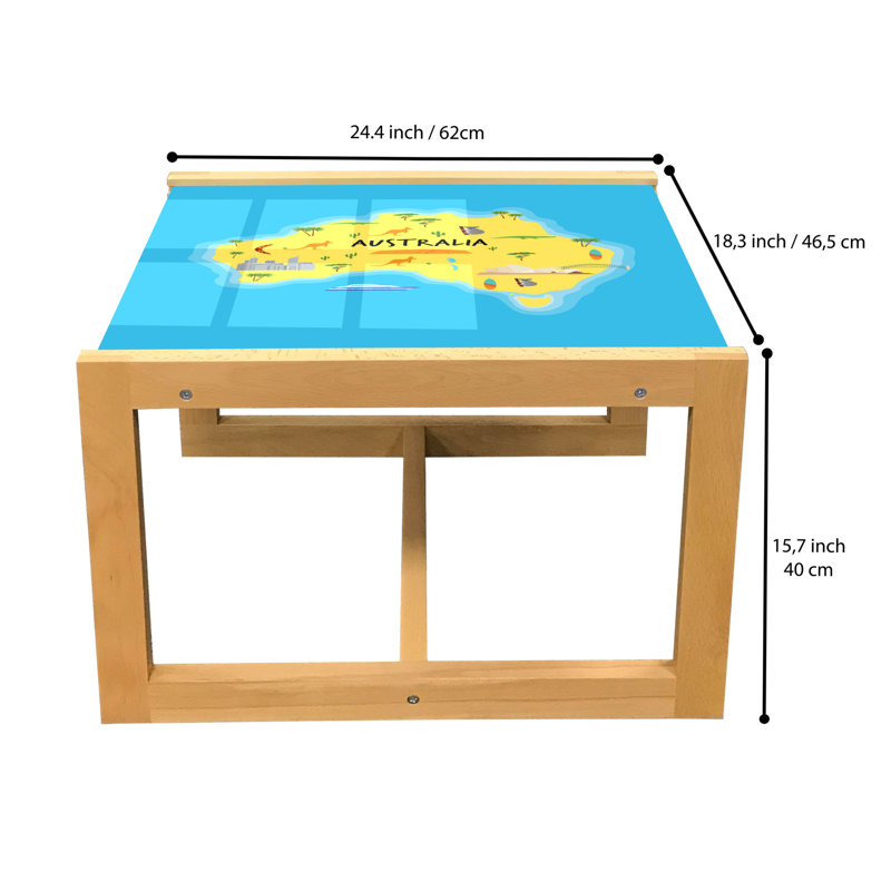 Jadeveon Sled Coffee Table, 62cm H x 46cm W x 40cm D
