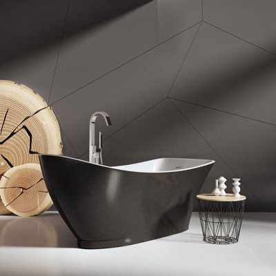 Aura 1750mm x 750mm Soaking Acrylic Bathtub