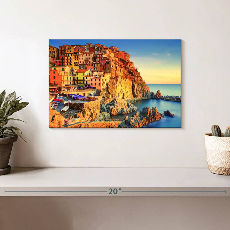 Gillard Manarola Village Cliff, H 8 po x l 12 po