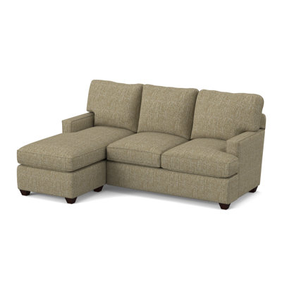80.5" Wide Reversible Modular Sofa & Chaise with Ottoman