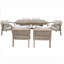 Aluminum Garden Furniture Set Natural-491490337