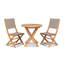 Stella Teak 3 Piece Bistro Set