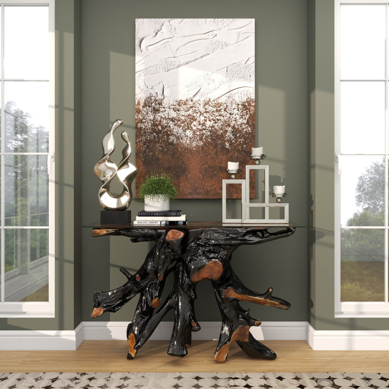 Bougeoir de table en aluminium 16,4 po