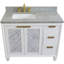 Ensemble de meuble-lavabo simple 43 "avec miroir Schreck-326489475-326489473