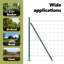 Powder-Coated Steel Border Fencing-613195838