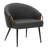 Faux Leather Barrel Chair-976659846