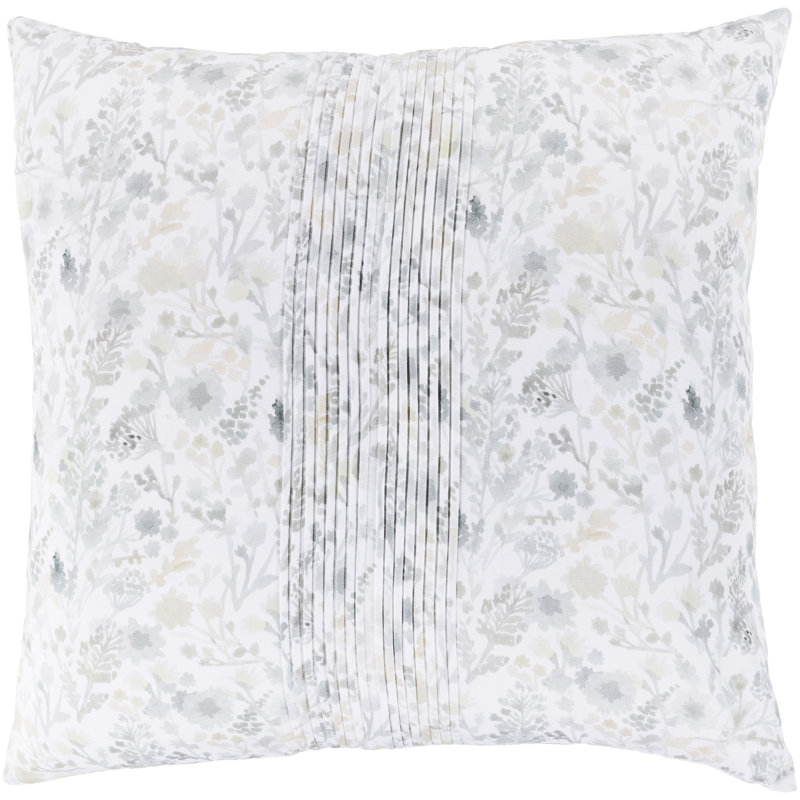 Aria Cotton Bedding Set, King, Dark Green/Ivory/Khaki/Beige