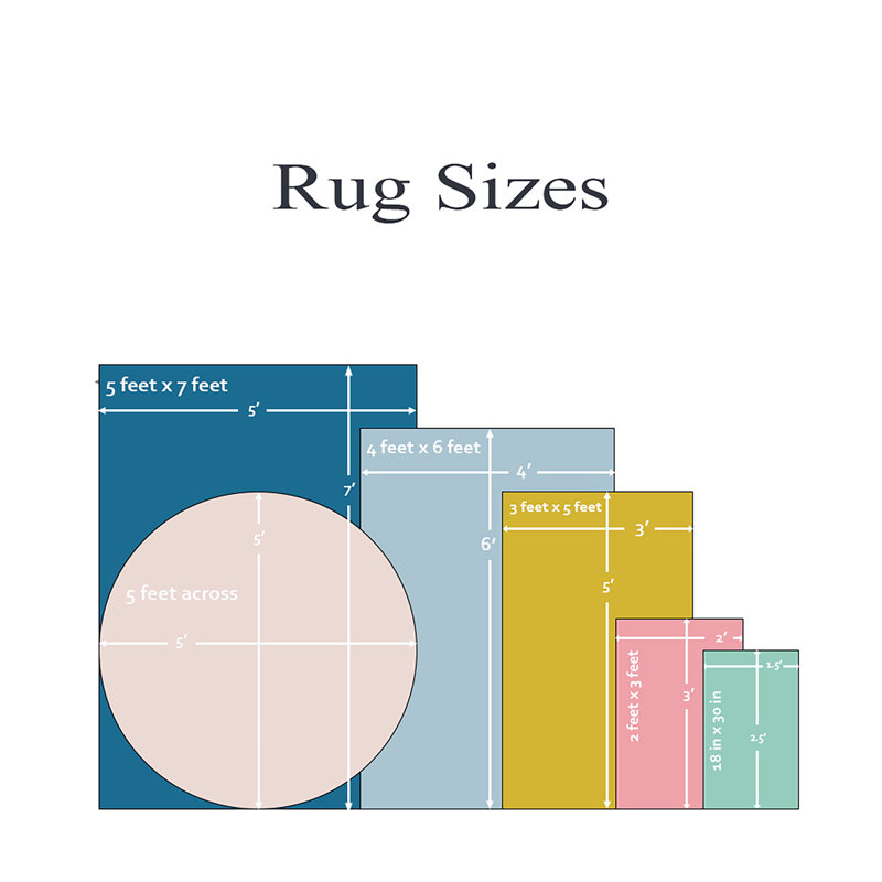 Rectangle Rectangle 1'6" X 2'6" Indoor/Outdoor Area Rug with Non-Slip Backing