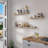 Solid Elm Wood Floating Shelves Set Of 2