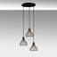 Luminaire suspendu en forme de dôme à 3 lumières-297166885-297166886