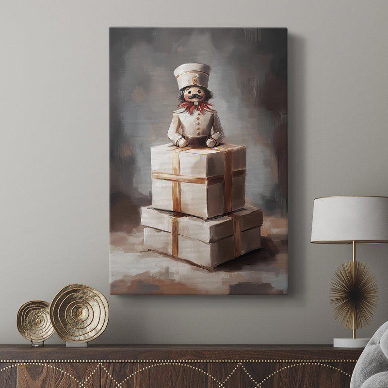 Art des Fêtes de Noël - série 2-LV - galerie Cavas sur mesure, H 48 po x l 32 po