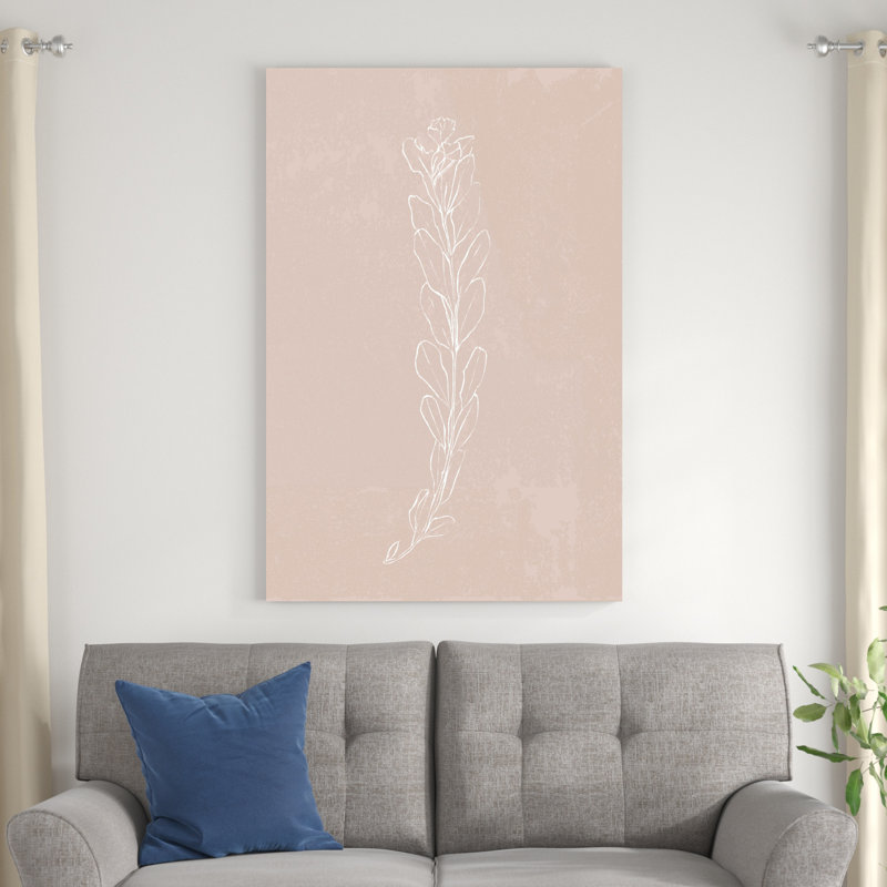 Rosé II, H 48 po x l 32 po x P 1,25 po