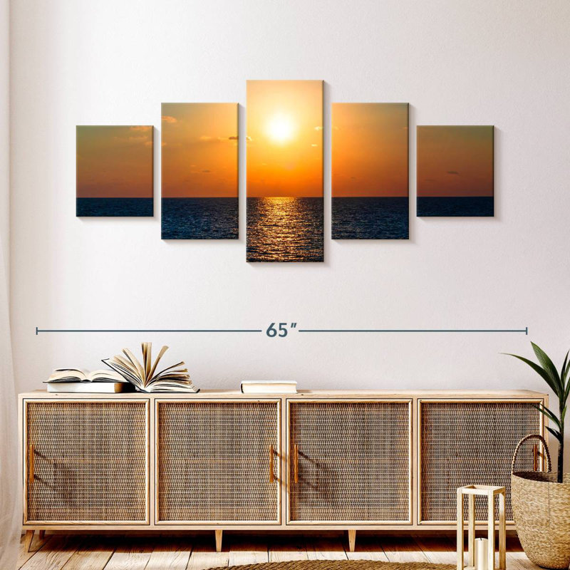 Basic Sunset, 24" H x 55" W