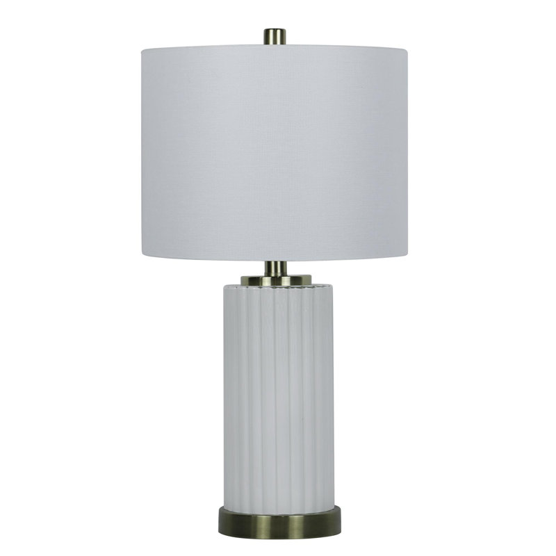 Noelani Table Lamp, White