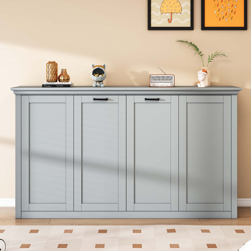 Twin Size Murphy Bed,can be Folded into a Cabinet