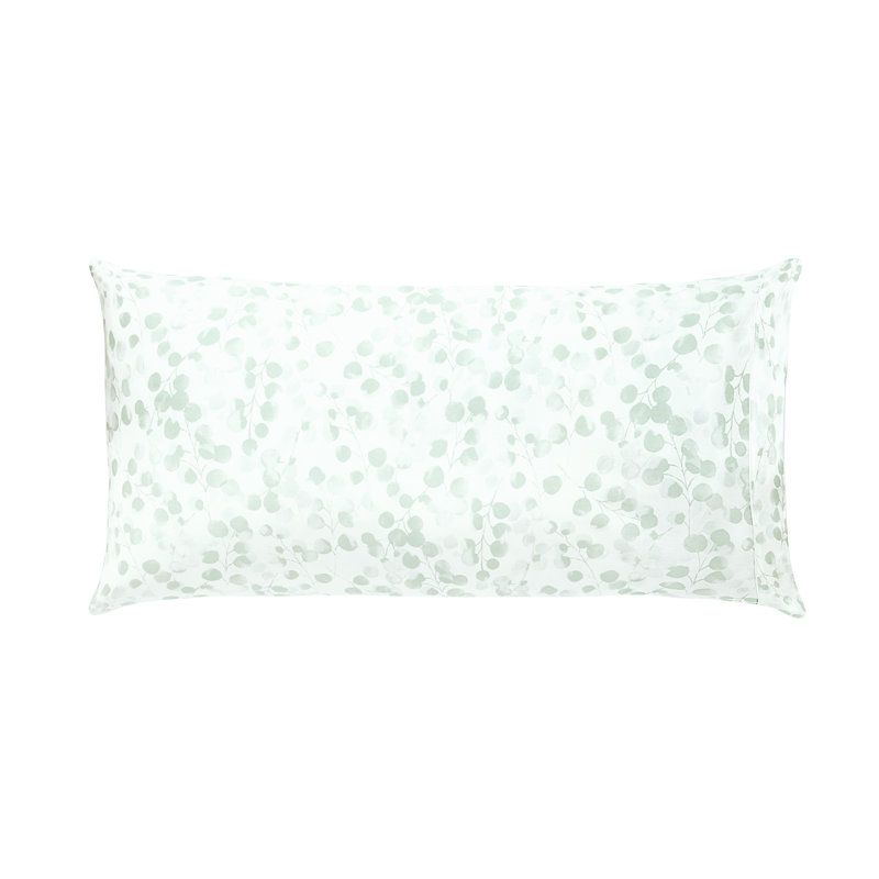 Rosée sauge Standard pillowcase pair, Rosée, Floral, King