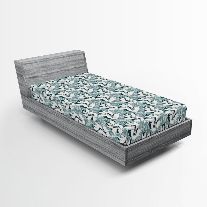Drap-housse Ambesonne Wild Nature, Drap-housse de taille simple